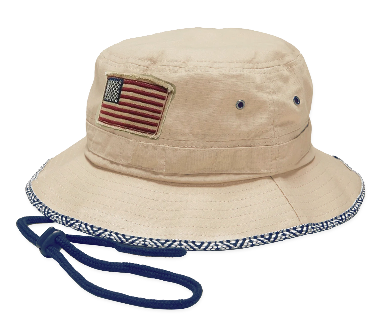 USA Bucket and Boonie Patriotic Hat Assortment Floor Display - 18 Pieces Per Retail Ready Display 88536
