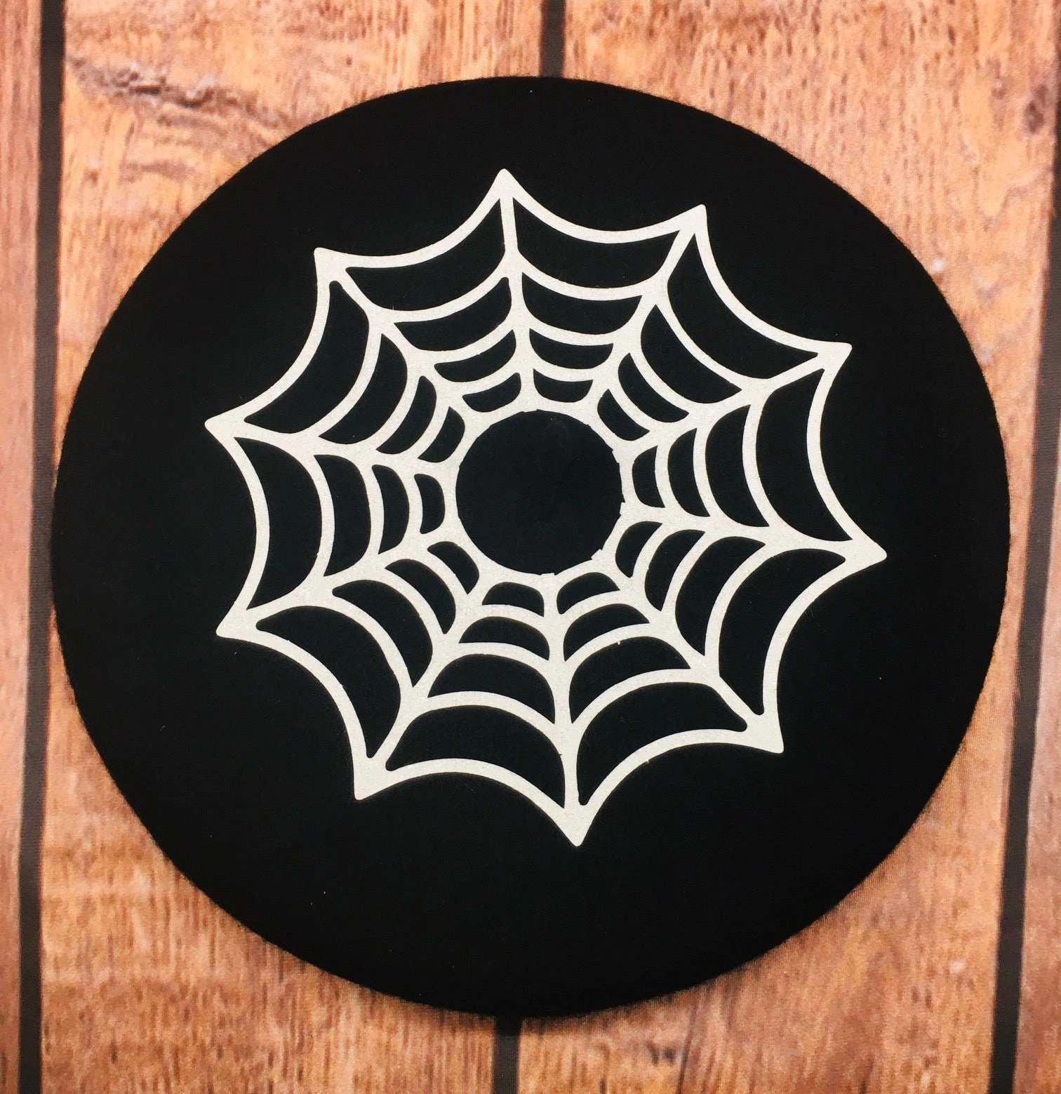 Vegan Beret - Glitter Web