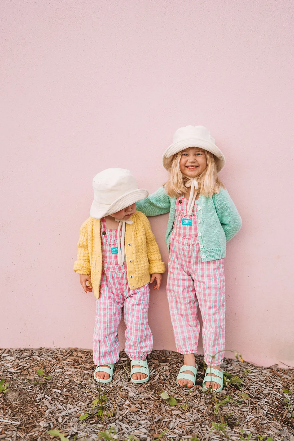Wave Bucket - Beige Terry - Kids