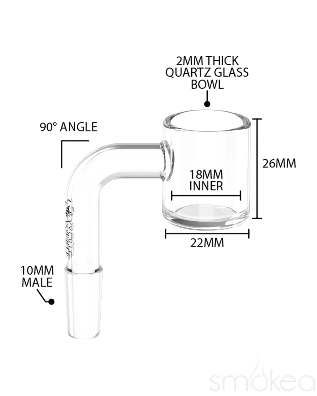 White Rhino 2mm Quartz Banger