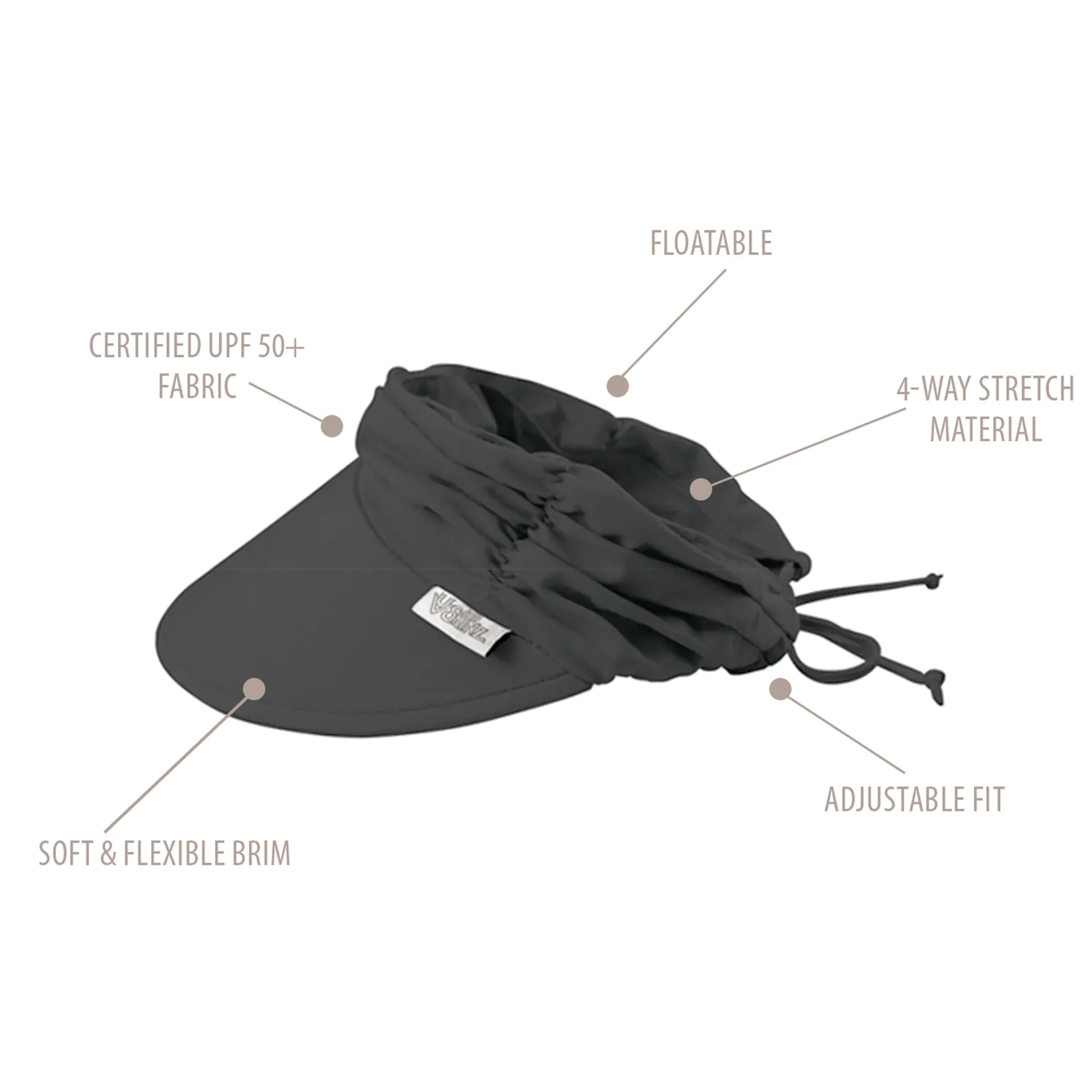 Women's Swim Visor | FINAL SALE